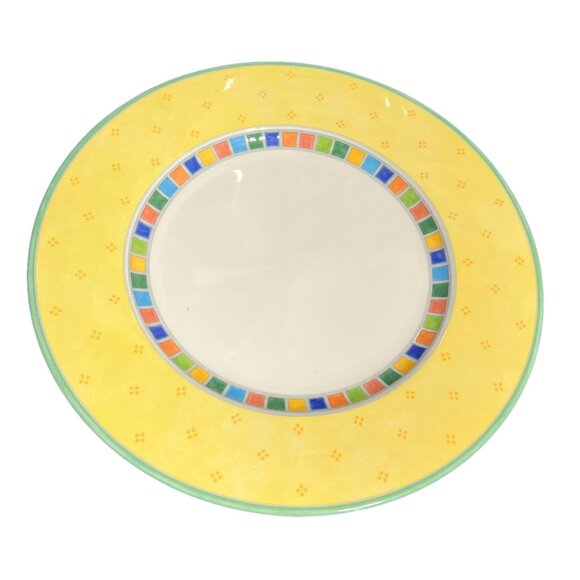 Villeroy & Boch Twist-Alea Limone & Verde 2 Salad Plates Colorful China Set - Picture 3 of 7